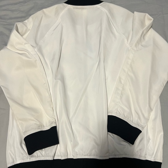 Michael Kors Black & White Bomber Jacket - Picture 5 of 11